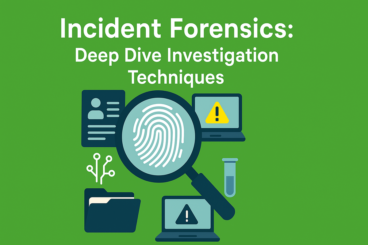 Incident Forensics: Deep Dive Investigation Techniques