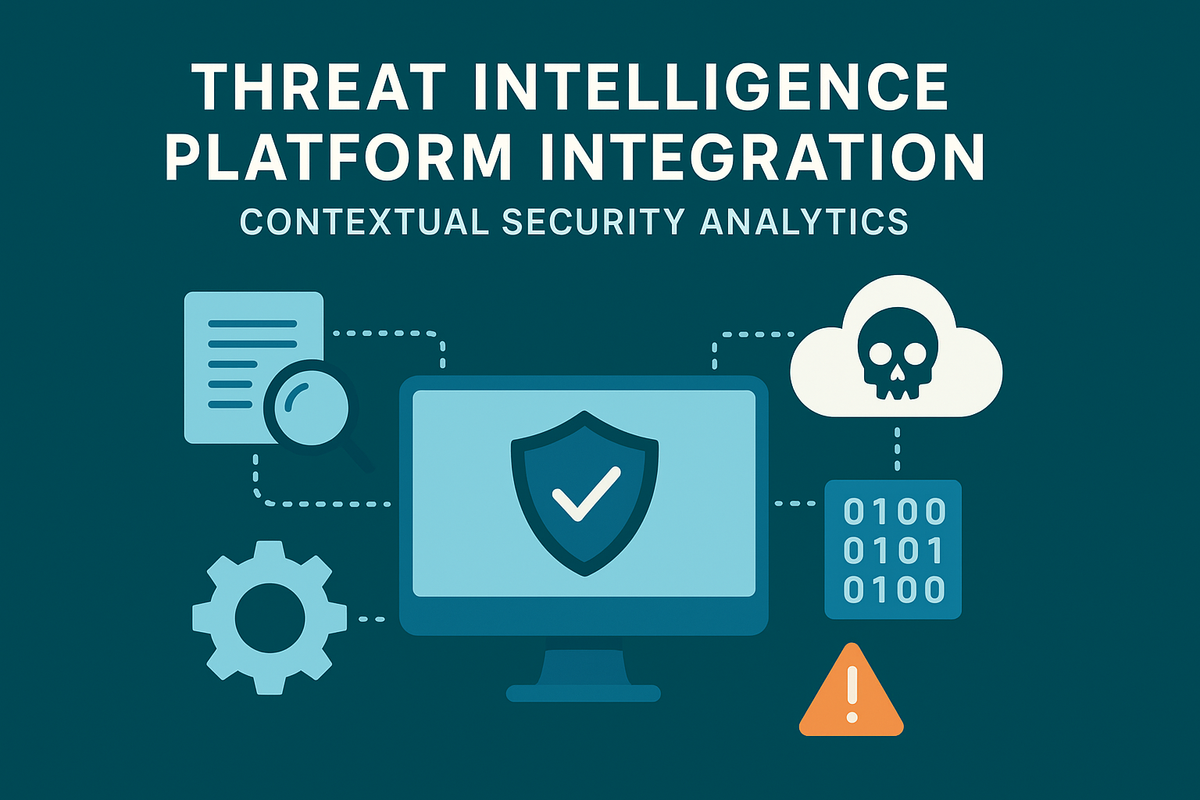 Threat Intelligence Platform Integration: Contextual Security Analytics